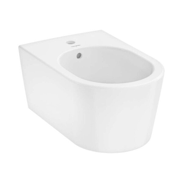 HANSGROHE - EluPura S Závěsný bidet, otvor pro baterii, bílá 60278450