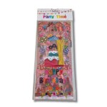 Dortisimo Celofánový sáček Happy Birthday se zvířaty 12,5 x 27 cm (12 ks)