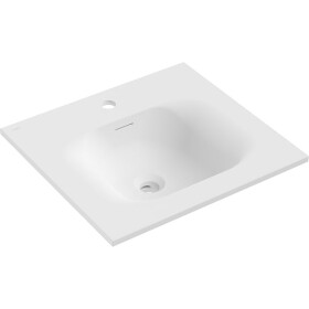 MEXEN - Vela umyvadlo zapuštěné do desky 51 x 46,5, bílá mat 25235001