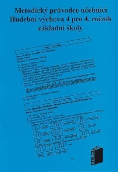 Metodický průvodce k učebnici Hudební výchova 4