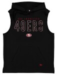 New Era Pánská mikina San Francisco 49ers NFL 2026 Sideline Sleeveless Hoodie Velikost: M