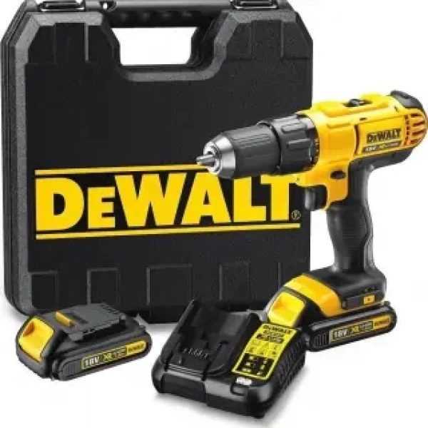 DeWalt DCD771D2 / Aku Bezuhlíkový vrtací šroubovák / 18 V XR Li-Ion / 2x 2.0 Ah (DCD771D2)