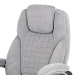 Kancelářské křeslo, houpací mechanismus, stříbrná, KA-G196 SIL2