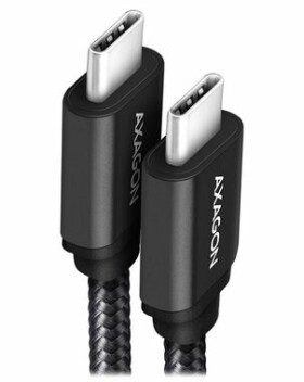 AXAGON BUCM3-CM20AB SPEED Datový kabel USB-C 3.2 - USB-C 60W 2m černá (BUCM3-CM20AB)