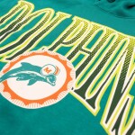 Nike Pánská mikina Miami Dolphins NFL Throwback Full Blitz Club Hoodie Velikost: M