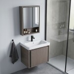 REA - Sada koupelnového nábytku s umyvadlem Gama T25023 KJM 50CM REA-M0201
