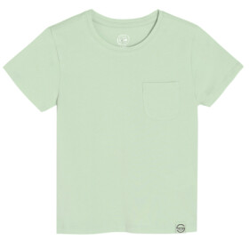 Basic tričko s krátkým rukávem- zelené - 116 GREEN