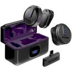 Streamplify MIC GO / 2x bezdrátový mikrofon + nabíjecí pouzdro / 2.4GHz / USB-C / výdrž až 21 hodin (SPML-MG1C051.11)