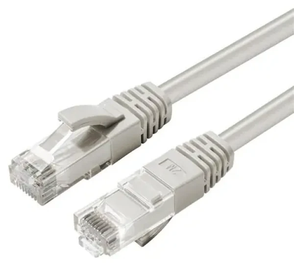 MicroConnect síťový kabel CAT6A U/UTP šedá / Síťový kabel / 30 m / LSZH / PoE (MC-UTP6A30)