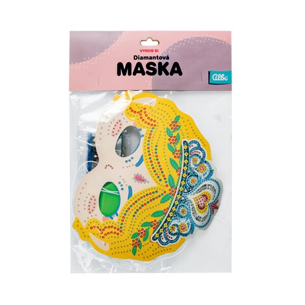 Vyrob si - Diamantová maska - Albi