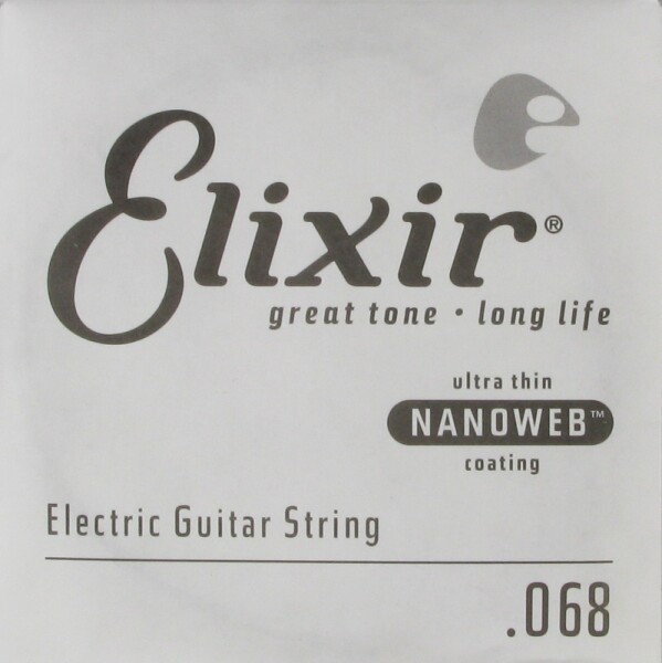 Elixir Nanoweb Electric Single .068"