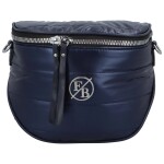 Módní dámská prošívaná crossbody/ledvinka Jaime, tmavě modrá