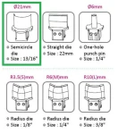 KW triO Výsekový rádius pro KW triO 9521 21 mm (COK-09521-R21)