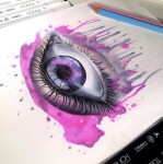 ShinHan Art Designérský fix TOUCH-BRUSH - P82 Light Violet