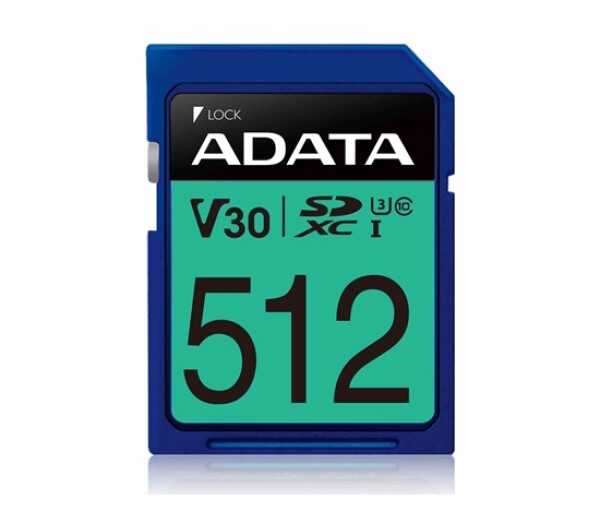 ADATA SDXC Class 10 512 GB ASDX512GUI3V30S-R EDF_414924