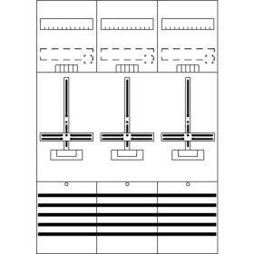 Striebel & John 2CPX054083R9999 DF37B3 pole counter vestavné Počet modulů (šířka) = 36 Obsah 1 ks