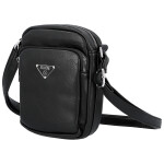 Trendy dámská koženková crossbody Denny, černá