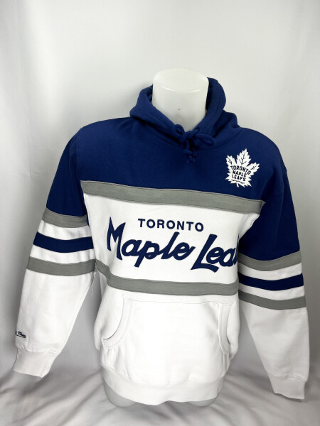 Mitchell Ness Pánská Mikina Toronto Maple Leafs Head Coach Hoodie Velikost: