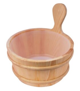 Vědro do sauny BASIC Sentiotec, smrk 4l