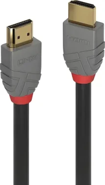Lindy Anthra Line 36953 černá / Kabel HDMI / HDMI 2.1 Ultra High Speed / 48 Gbps / 2 m (36953)