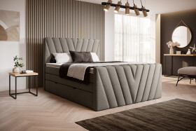 Boxspring Candice Rozměr: 180 x 200 cm, látka: Vero 18