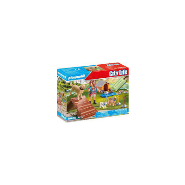 Playmobil® City Life 70676 Dárkový set "Psí trenérka"