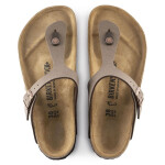 Dámské nazouváky / žabky GIZEH BS 0043753 Hnědo béžová - Birkenstock hnědá-béžová 38