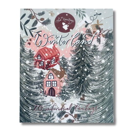 TEA HERITAGE Dárková sada čajů Winterland – 20 ks, růžová barva, šedá barva, papír