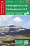 PMN 113 Hardangervidda East 1:50 000