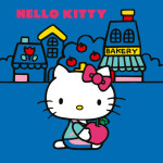 Nástěnný kalendář poznámkový 2027 Notique Hello Kitty, 30 x 30 cm