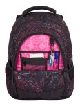 Bagmaster školní batoh DIGITAL 7 A Black/Pink/Blue, 3 roky záruka