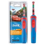 Oral-B Vitality 100 Kids Cars červená / elektrický zubní kartáček / 1x hlavice / nabíjecí stojánek / od 3 let (Vitality 100 Kids Cars)