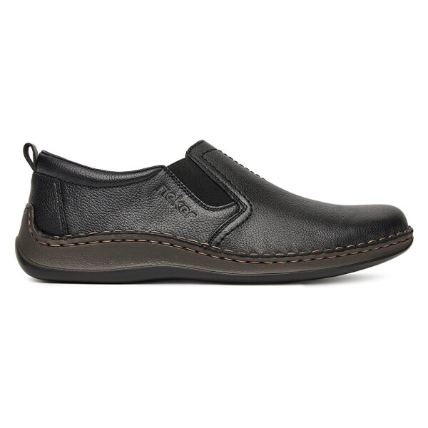 Polobotky Rieker 05264-00 Přírodní kůže (useň) - Lícová