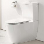 GROHE - Essence WC kombi mísa, rimless, PureGuard, alpská bílá 3957200H