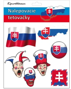 SPORTTEAM Tetovací obtisky SPORTTEAM® Slovenská Republika 2 (4891223095678)