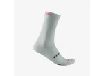 Castelli Giro Logo 18 cyklistické ponožky White vel. 44-47