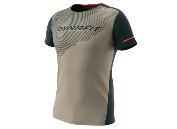 Dynafit Alpine 2 pánské triko Rock Khaki krátký rukáv vel. M