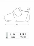 Yoclub Dívčí boty na suchý zip OBO-0202G-6800 Brown měsíců