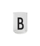 DESIGN LETTERS Sklenička s písmenem Letters 350 ml W, čirá barva, sklo