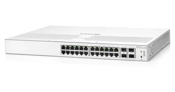HPE Aruba Instant On 1930 24G 4SFP+ 370W / Switch / 24x Gigabit RJ45 portů / 4x 10Gigabit SFP+ porty / PoE+ 370W (JL684B#ABB)