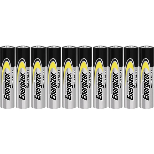 Energizer Industrial LR03 mikrotužková baterie AAA alkalicko-manganová 2.85 Ah 1.5 V 10 ks