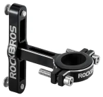 Rockbros KS-416 černá / Adaptér košíku na láhev / Hliníkový / Nastavitelný