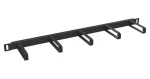 Vyvazovací panel VP-06-05-00-B černá / 19" / 0,5U / ocelový (80191092)