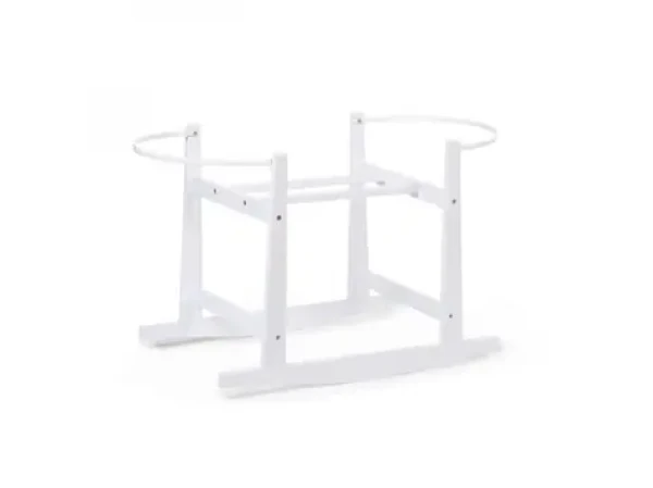 Childhome Houpací stojan pro košík na miminko White / 80 x 65 x 41 cm (RSMBWH2)