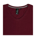 Malfini Action Tričko s výstřihem do V W MLI-70186 garnet XL