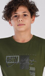 Dětské pyžamo šortky Raw khaki 5 - 6