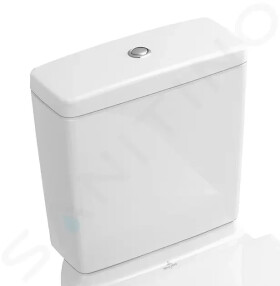 VILLEROY & BOCH - O.novo WC nádržka kombi, boční přívod, CeramicPlus, alpská bílá 5760S1R1