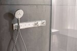 HANSGROHE - Raindance Select S Sprchová hlavice 120, 3 proudy, EcoSmart, bílá/chrom 26531400