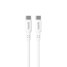Spello kabel USB-C na USB-C 1m bílá (9915101100175)