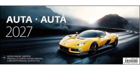Kalendář stolní 2027 - Auta